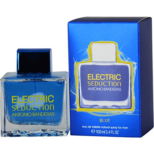 0885543639630 - ANTONIO BANDERAS ELECTRIC SEDUCTION BLUE EAU DE TOILETTES SPRAY FOR MEN, 3.4 OUNCE