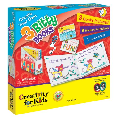 0885544283627 - CREATIVITY FOR KIDS CREATE YOUR OWN 3 BITTY BOOKS