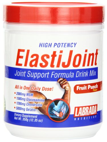 0885548964065 - LABRADA NUTRITION ELASTIJOINT JOINT SUPPORT FORMULA DRINK MIX, FRUIT PUNCH, 12.35-OUNCE TUB