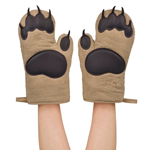 0885554077346 - FRED & FRIENDS BEAR HANDS OVEN MITTS, SET OF 2