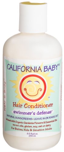 0885555366821 - CALIFORNIA BABY HAIR CONDITIONER - SWIMMER'S DEFENSE, 8.5 OZ