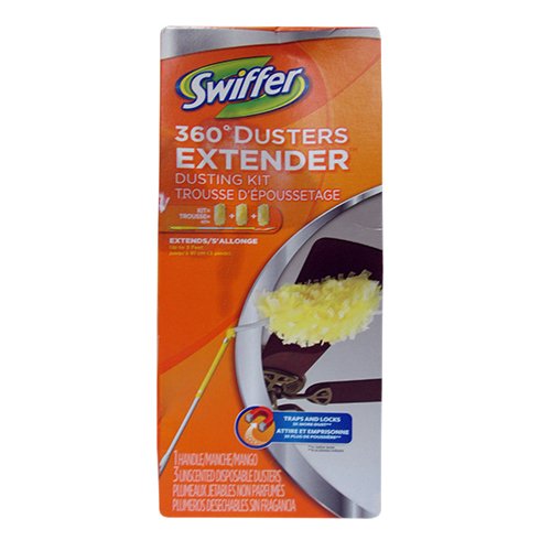 0885558729678 - SWIFFER 360 DUSTERS EXTENDER KIT, EXTENDS UP TO THREE FEET