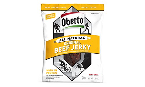 0885560529938 - OBERTO ALL NATURAL ORIGINAL BEEF JERKY, 3.25 OUNCE PACKAGE (PACK OF 4)
