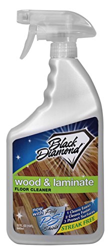 0885562313528 - BLACK DIAMOND WOOD AND LAMINATE FLOOR CLEANER WITH PS3, 32 OZ.