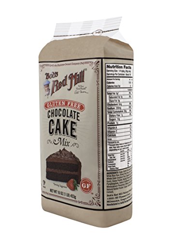 0885563732625 - BOB'S RED MILL GLUTEN FREE CHOCOLATE CAKE MIX, 16-OUNCE (PACK OF 4)
