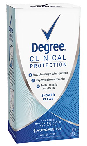 0885567224621 - DEGREE CLINICAL PROTECTION ANTI-PERSPIRANT & DEODORANT, SHOWER CLEAN 1.7 OZ