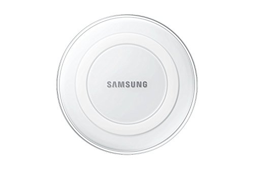 8855678912344 - SAMSUNG WIRELESS CHARGING PAD W/ 2A WALL CHARGER - WHITE PEARL