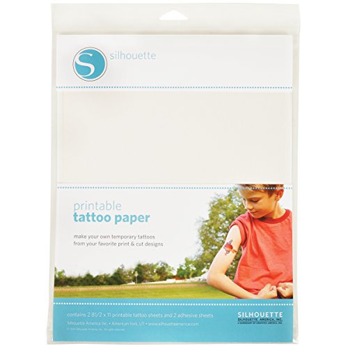 0885570450031 - SILHOUETTE TEMPORARY TATTOO PAPER