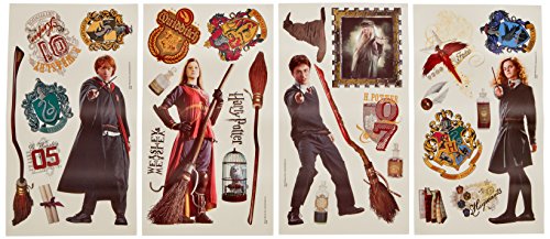 0885570797259 - ROOMMATES RMK1547SCS HARRY POTTER PEEL AND STICK WALL DECALS