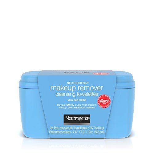 0885572747849 - NEUTROGENA MAKEUP REMOVER CLEANSING TOWELETTES & WIPES, 25 COUNT