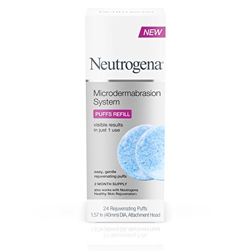 0885581590191 - NEUTROGENA MICRODERMABRASION SYSTEM EXFOLIATING PUFF REFILLS, 24 COUNT