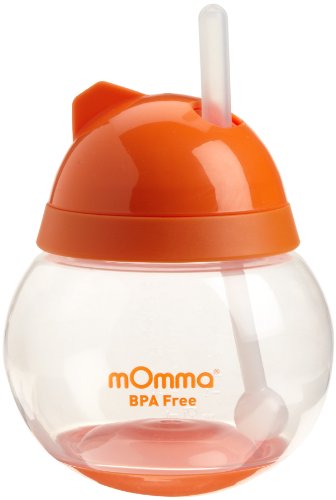 0885587086346 - LANSINOH MOMMA STRAW CUP, ORANGE (DISCONTINUED BY MANUFACTURER)