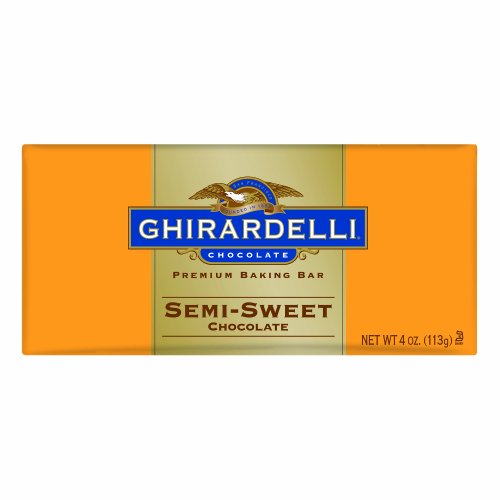 0885600731918 - GHIRARDELLI CHOCOLATE BAKING BAR, SEMI-SWEET CHOCOLATE, 4-OUNCE BARS (PACK OF 6)