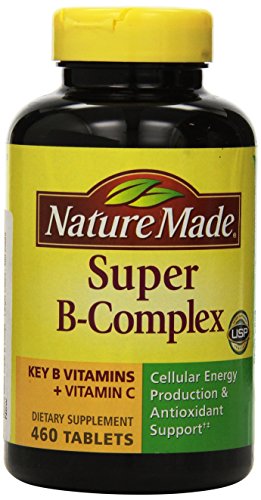 0885606021419 - NATURE MADE SUPER B COMPLEX TABLETS , NEW LARGER COUNT , 460 COUNT