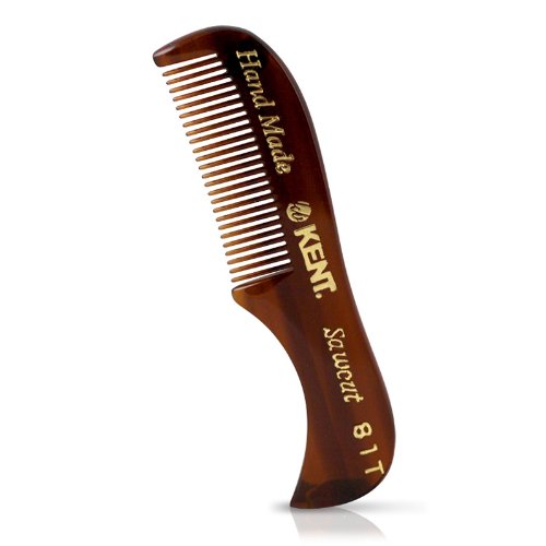 0885608700992 - KENT - 73 MM FINE TOOTHED MOUSTACHE AND BEARD COMB MODEL NO. 81T, 7.75 CM L