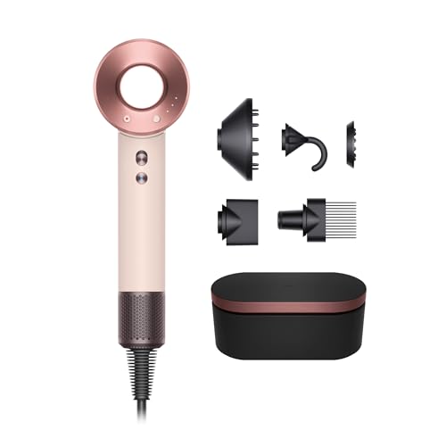0885609034874 - DYSON LIMITED EDITION CERAMIC PINK AND ROSE GOLD SUPERSONIC™ HAIR DRYER WITH ONYX AND ROSE PRESENTATION CASE