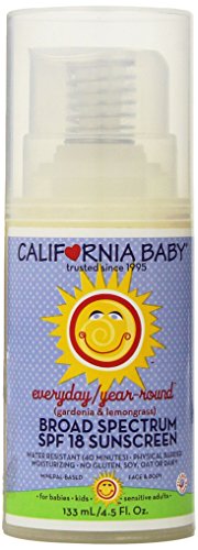 0885610141967 - CALIFORNIA BABY SPF 18 EVERYDAY/YEAR-ROUND, 4.5OUNCE