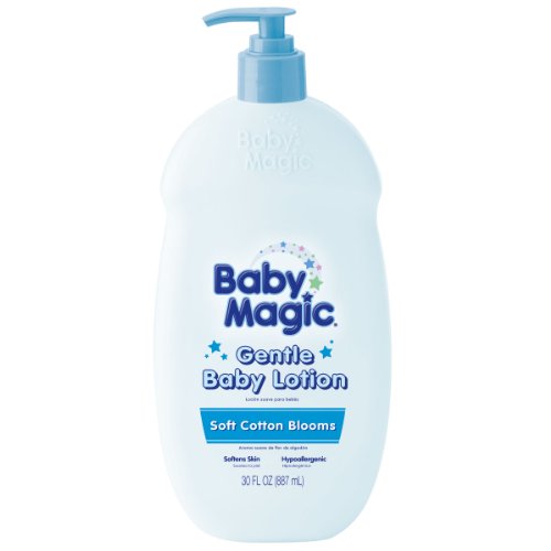 0885610171308 - BABY MAGIC SOFT COTTON BLOOMS LOTION, 30 FLUID OUNCE