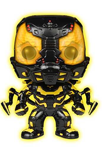 8856153853756 - FUNKO POP MOVIES: ANT-MAN GLOW IN THE DARK YELLOW JACKET ACTION FIGURE