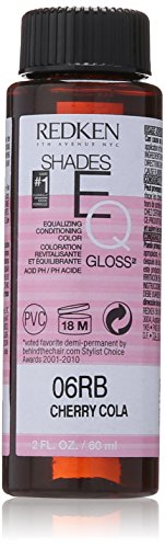 0885619254217 - REDKEN SHADES EQ GLOSS FOR WOMEN HAIR COLOR, CHERRY COLA, 2 OUNCE