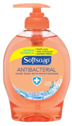 0885622940237 - SOFTSOAP 126254 CRISP CLEAN ANTIBACTERIAL LIQUID HAND SOAP, 7.5 OZ BOTTLE (CASE