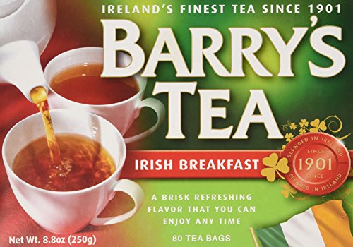 0885623378558 - BARRYS TEA IRISH BREAKFAST TEA BAGS - 80 COUNT