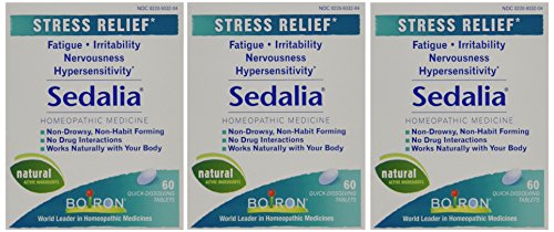 0885631681107 - BOIRON SEDALIA FOR STRESS, 60 TABLETS (PACK OF 3)