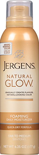 0885637469310 - JERGENS NATURAL GLOW FOAMING BODY LOTION, FAIR TO MEDIUM, 5 OUNCE