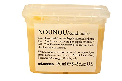 0885638903684 - DAVINES CONDITIONER, NOUNOU WITH TOMATO EXTRACT FOR COLOUR TREATED HAIR, 8.45-OUNCES