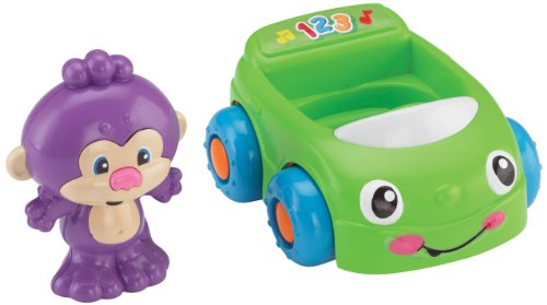0885639962659 - FISHER-PRICE LAUGH & LEARN MONKEY'S LEARNING CAR