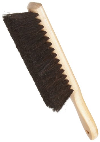 0885643947161 - WEILER 71019 HORSEHAIR COUNTER DUSTER WITH WOOD HANDLE, WOOD BLOCK, 2-1/2 HEAD WIDTH, 8 OVERALL LENGTH, NATURAL