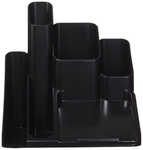 0885649667292 - SPARCO PRODUCTS 11877 DESK ORGANIZER, 6 COMPARTMENTS, 6 IN.X6 IN.X6 IN., BLACK