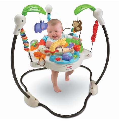 8856623470407 - NEW LOVE FISHER PRICE LUV LOVE YOU U ZOO JUNGLE JUMPEROO BABY JUMPER ACTIVITY CE