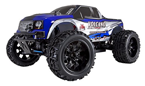 8856623476997 - REDCAT RACING VOLCANO EPX PRO BRUSHLESS ELECTRIC TRUCK, BLUE/SILVER, 1/10 SCALE
