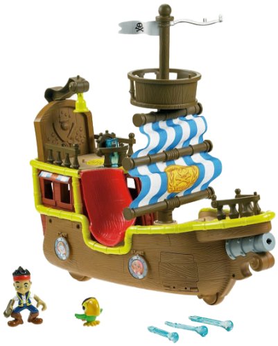 8856623491006 - FISHER-PRICE DISNEY'S JAKE AND THE NEVER LAND PIRATES - JAKE'S MUSICAL PIRATE SHIP BUCKY