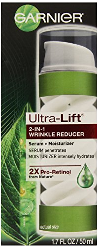 0885671352616 - GARNIER ULTRA-LIFT 2-IN-1 WRINKLE REDUCER SERUM AND MOISTURIZER FOR WRINKLES AND FIRMING, 1.7 FLUID OUNCE