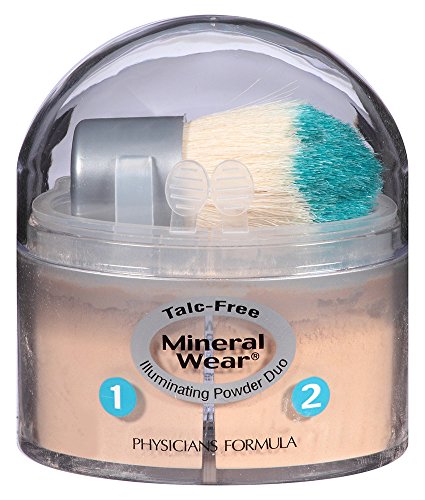 0885674627377 - PHYSICIANS FORMULA MINERAL WEAR TALC FREE MINERAL LOOSE POWDER DUO, CREAMY LIGHT/CREAMY NATURAL, 0.17 OUNCE