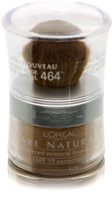 0885676046121 - L'OREAL PARIS TRUE MATCH NATURALE MINERAL FOUNDATION, NATURAL BEIGE, 0.35 OUNCE, 2 EA (PACK OF 2)