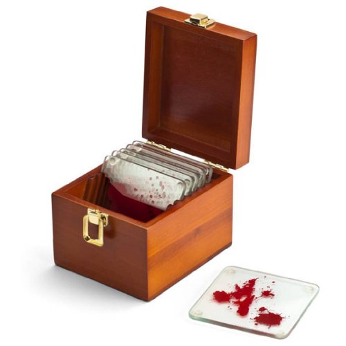 0885679474129 - DEXTER BLOOD SPATTERED COASTERS