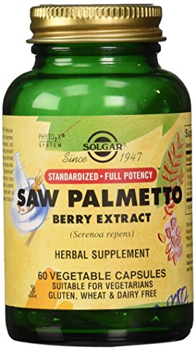 0885682652354 - SOLGAR STANDARDIZED FULL POTENCY SAW PALMETTO BERRY EXTRACT VEGETABLE CAPSULES, 60 COUNT