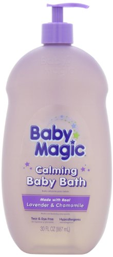 0885696233082 - BABY MAGIC CALMING BABY BATH, LAVENDER AND CHAMOMILE, 30 OUNCES