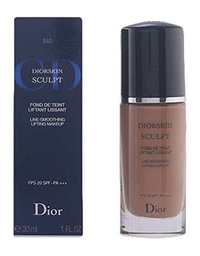 0885698579058 - CHRISTIAN DIOR DIORSKIN SCULPT LINE-SMOOTHING LIFTING MAKEUP SPF 20 FOR WOMEN, # 040 HONEY BEIGE, 1 OUNCE