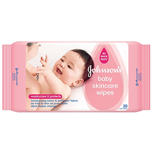 8857000003102 - JOHNSON'S BABY, SKINCARE WIPES, 20 SHEETS (PACK OF 3)