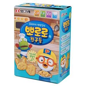 0885707110975 - BINGGRAE PORORO BISCUIT PLAIN FLAVOR 65G. CARRIER TO SHIPPING INTERNATIONAL USPS, UPS, FEDEX, DHL, 14-28 DAY BY DRAGON SHOPPING THANK YOU