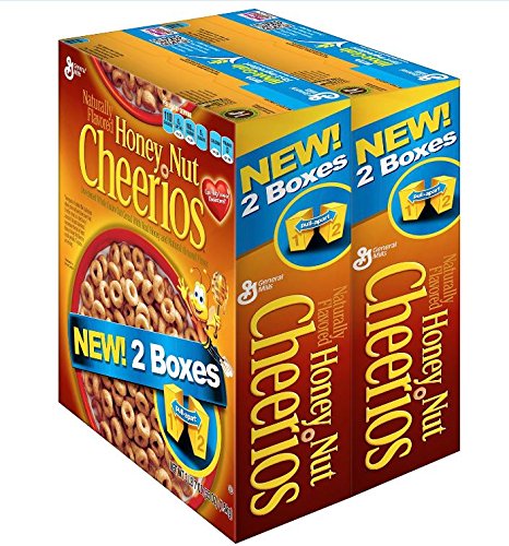 0885707148299 - GENERAL MILLS CHEERIOS CEREAL, HONEY NUT, 2 BOXES OF 27.5 OUNCES EACH