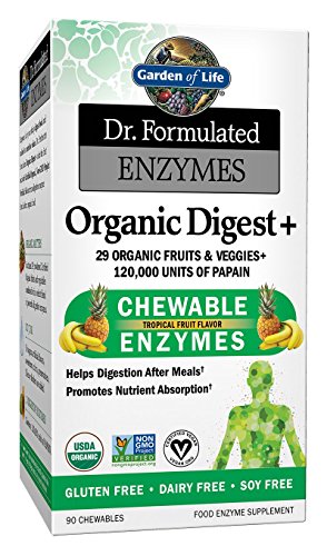 0885710025167 - GARDEN OF LIFE DR. FORMULATED ENZYMES ORGANIC DIGEST PLUS, 90 COUNT