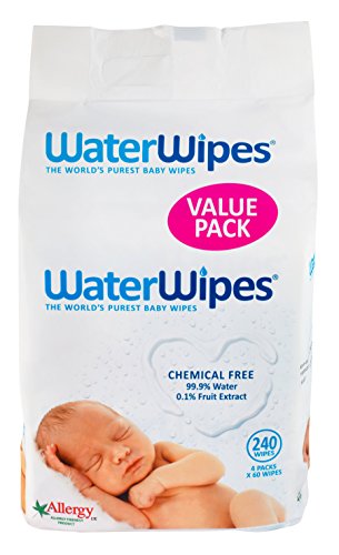 0885717771562 - WATERWIPES VALUE BAG BABY WIPES, 4 PACKS OF 60 COUNT | 240 WIPES
