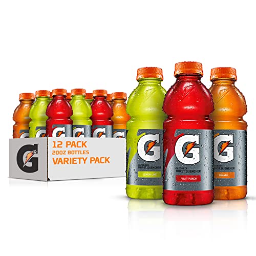0885720483186 - GATORADE ORIGINAL THIRST QUENCHER VARIETY PACK, 20 OUNCE BOTTLES (PACK OF 12) HA