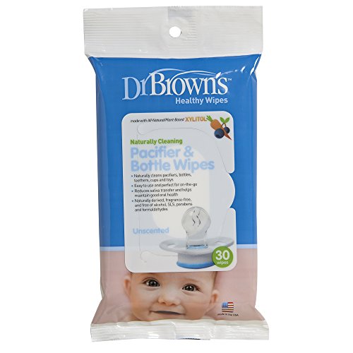 0885720559997 - DR. BROWN'S PACIFIER AND BOTTLE WIPES, 30 COUNT
