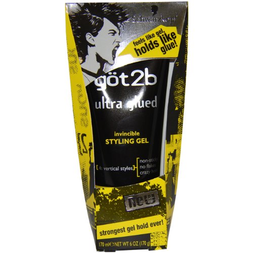 0885721213263 - GOT2B ULTRA GLUED INVINCIBLE STYLING GEL, 6-OUNCE (PACK OF 2)